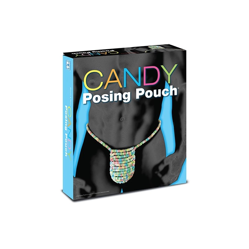 Cukierkowe stringi męskie - Candy Posing Pouch